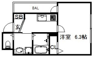 リーフビル坂口の物件間取画像